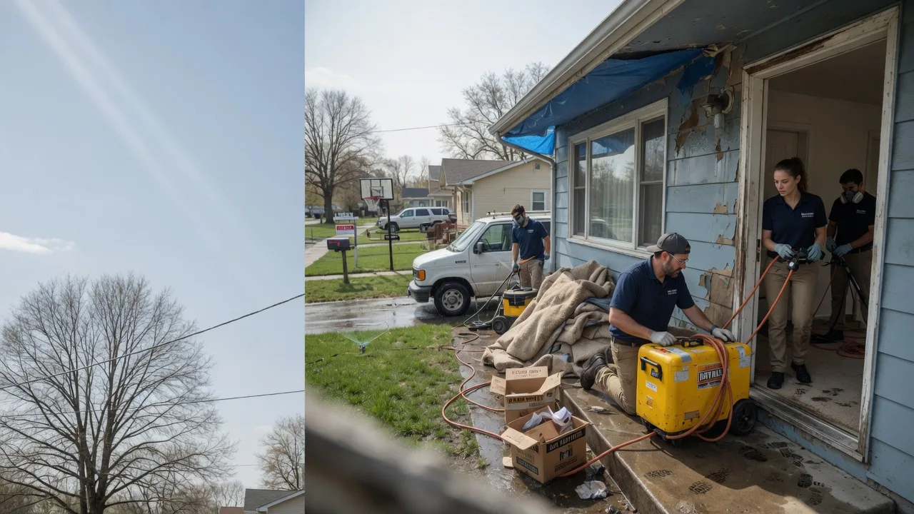 Basement Flood Cleanup in Mangham, LA near me
